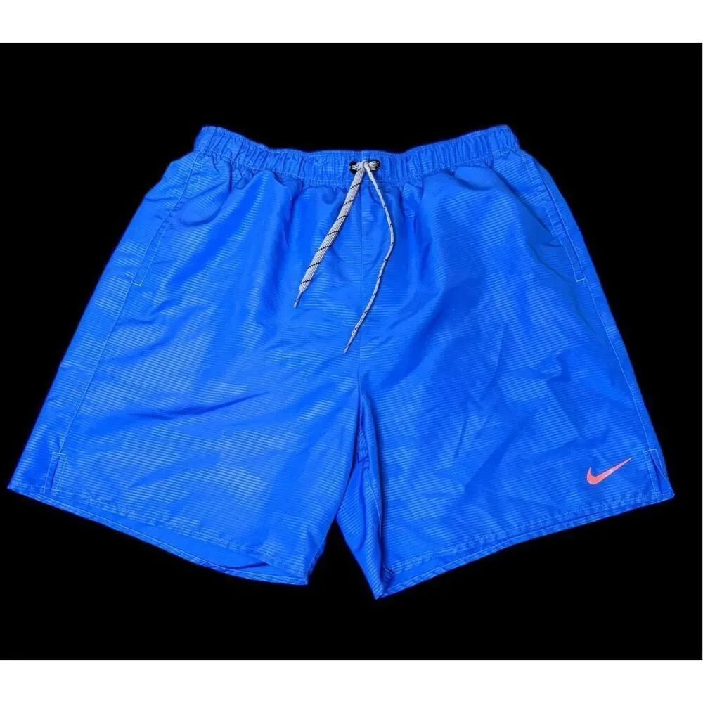 Nike Board Short Swim Trunks Lined Boys Sz. XL Blue Swim Soccer
